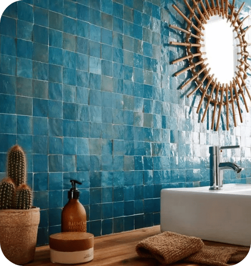 Mosaique salle de bain